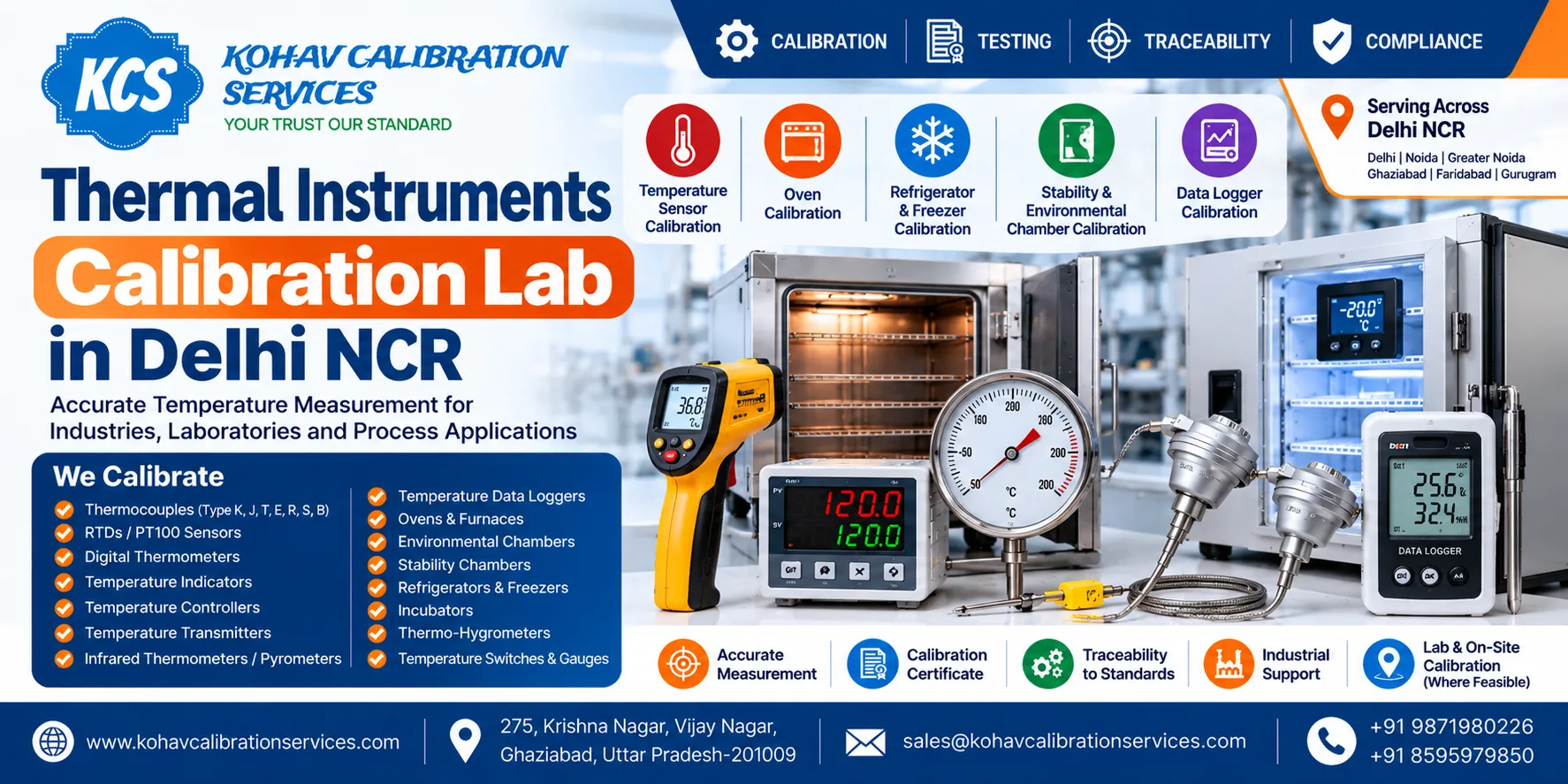 Thermal Instruments Calibration Lab in Delhi NCR